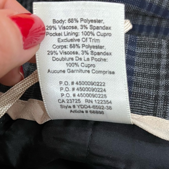 Aritzia Wilfred Darontal Check Pant - Picture 7 of 14